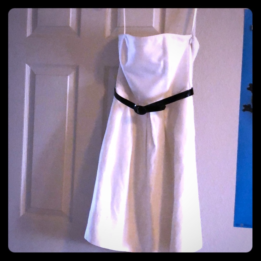 Beautiful white cocktail dress